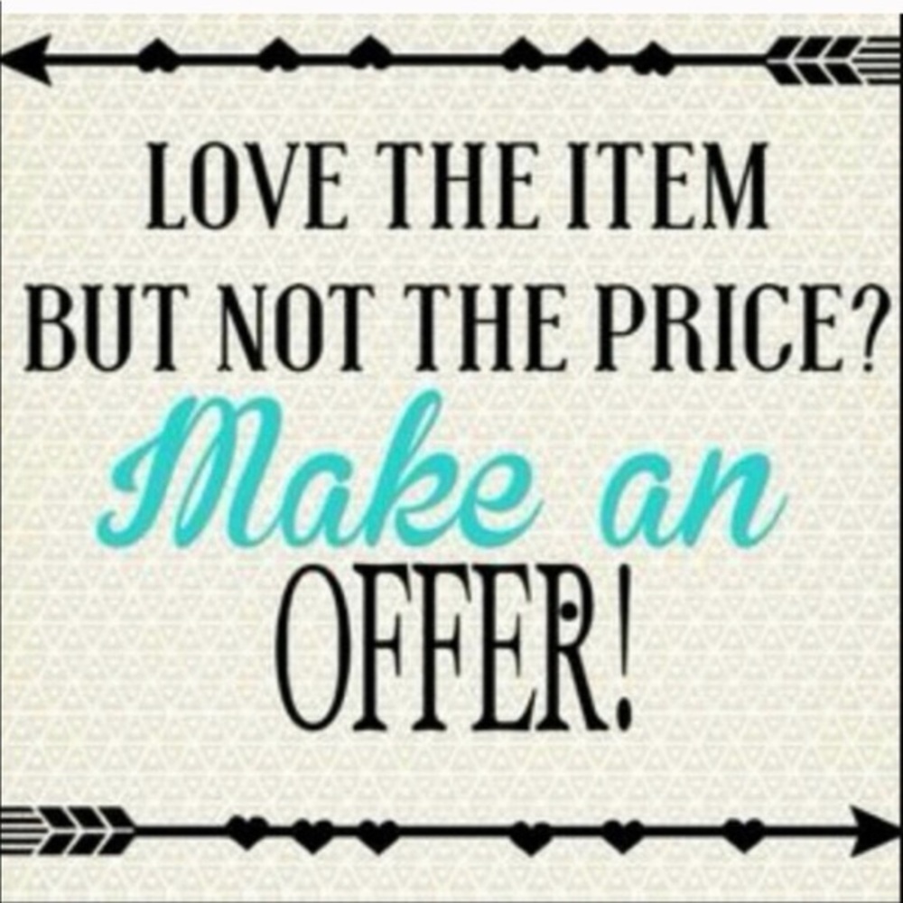 MAKE AN OFFER ON AN ITEM YOU LIKE.